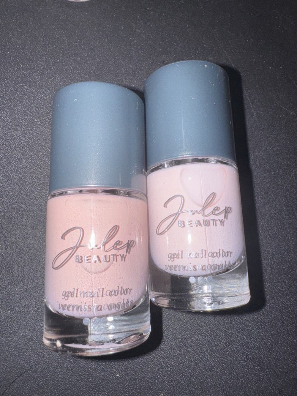 2 Julep QUICK-DRY GEL NAIL COLOR No UV Light Needed-BARELY BEIGE Sweet As Sugar